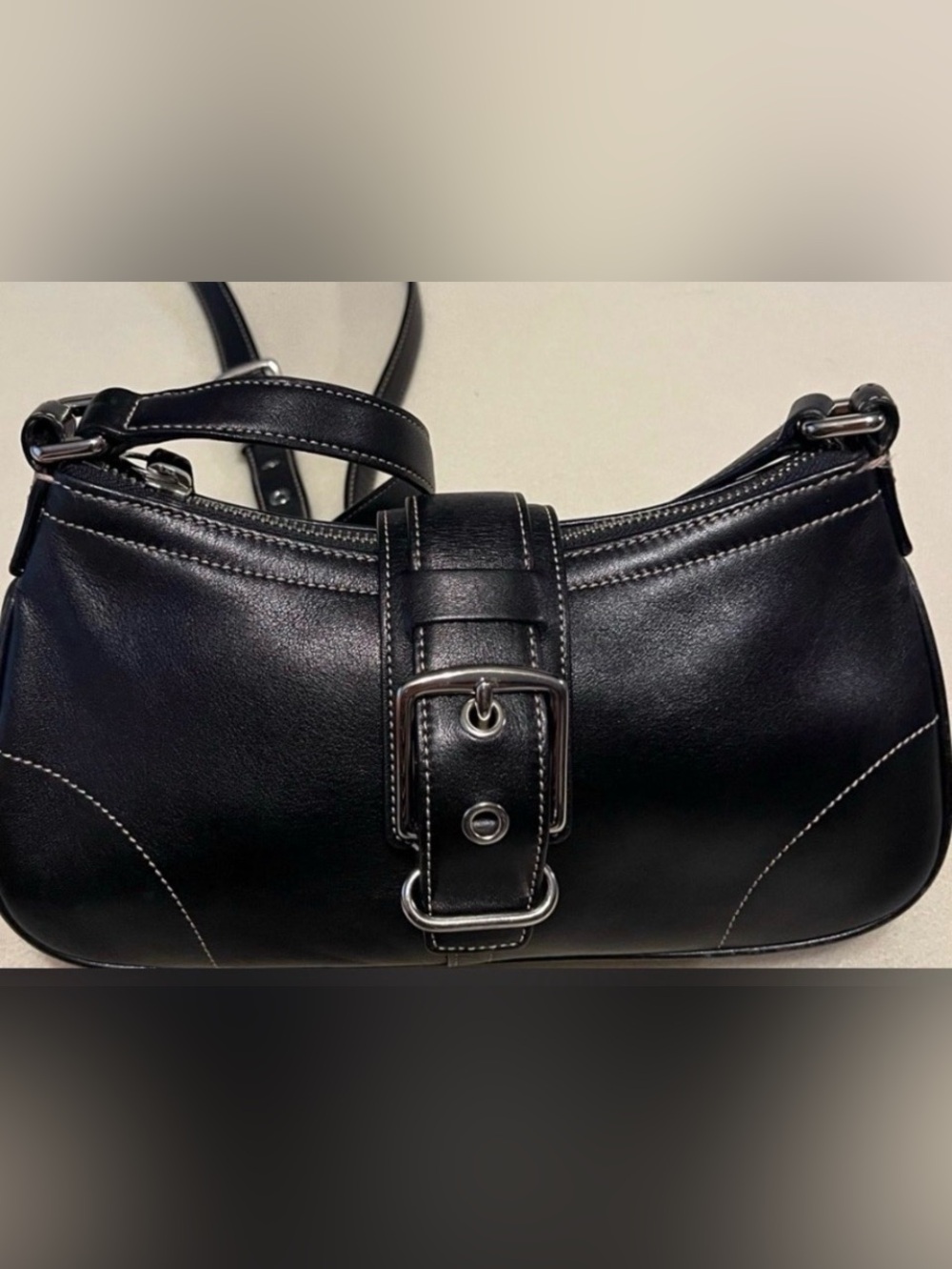 Coach Soho Hampton Demi Baguette Crossbody Bag